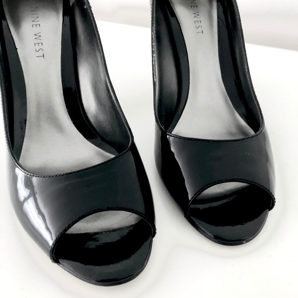 Nine West -  "Orissa" Peep Toe Pump 6 - Picture 3 of 4